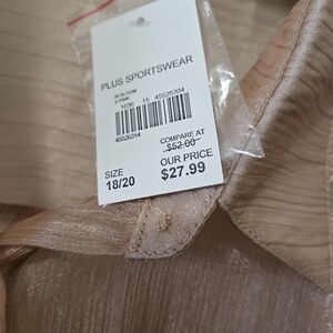 NWT Never Worn Cato Women's Pink Top